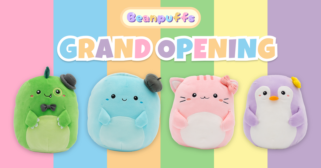 Discover the Delightful World of Beanpuffs, Your New Plush Buddy